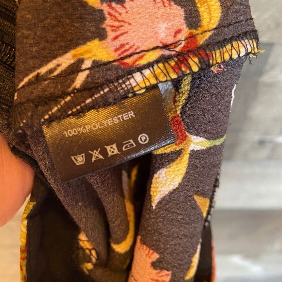 Nightwalker Black Floral Cut out Maxi Dress - Picture 3 of 6